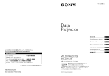 Sony VPL-DX126 Quick Reference Manual