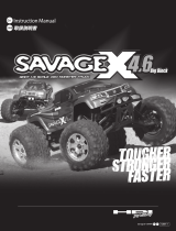 HPI Racing Savage X 4.6 RTR ユーザーマニュアル
