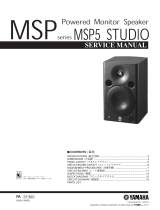 Yamaha MSP5 - Speaker - 67 Watt ユーザーマニュアル