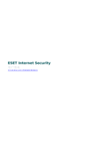 ESET Internet Security 14 取扱説明書