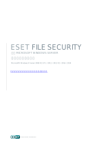 ESET Server Security for Windows Server (File Security) 7.1 取扱説明書