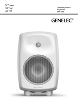 Genelec G Three Active Speaker 取扱説明書