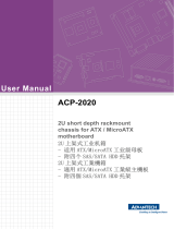 Advantech ACP-2020G ユーザーマニュアル
