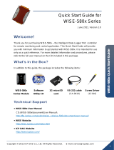 ICP WISE-5800 - User-defined I/O & Data Logger Module, Modbus TCP, MiniOS7 OS Quick Start