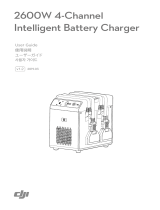 dji 4-Channel Intelligent Battery Charger ユーザーガイド