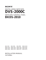 Sony BKDS-2010 インストールガイド