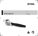 STIHL BGA 57 ユーザーマニュアル