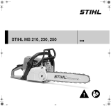 STIHL MS 210, 230, 250 ユーザーマニュアル