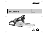 STIHL MS 170, 180 ユーザーマニュアル