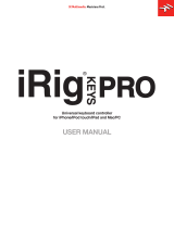 IK Multimedia iRig Keys Pro ユーザーマニュアル
