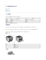 Dell 5310n Mono Laser Printer ユーザーガイド