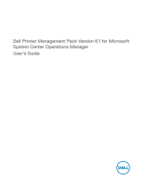 Dell Printer Management Pack Version 6.1 for Microsoft System Center Operations Manager ユーザーガイド