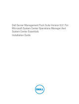 Dell Server Management Pack Suite Version 5.0.1 for Microsoft System Center Operations Manager クイックスタートガイド