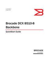 Brocade Communications Systems DCX 8510-8 Backbone クイックスタートガイド