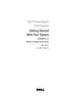 Dell POWEREDGE R710 クイックスタートガイド