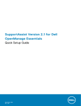 Dell SupportAssist for OpenManage Essentials クイックスタートガイド