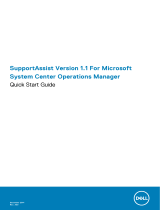 Dell SupportAssist for Microsoft System Center Operations Manager クイックスタートガイド