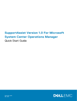 Dell SupportAssist for Microsoft System Center Operations Manager クイックスタートガイド