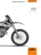 KTM 350 SX-F 2017 取扱説明書