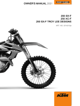 KTM 250 SX-F Troy Lee Designs 取扱説明書