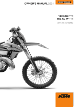 KTM 150 XC-W TPI 2021 取扱説明書