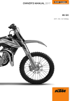 KTM 85 SX 17/14 2017 取扱説明書