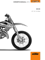 KTM 85 SX 17/14 2019 取扱説明書