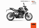 KTM 200 Duke 2021 取扱説明書