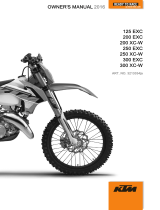 KTM 300 EXC Six Days 2016 取扱説明書