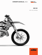 KTM 250 SX 2022 取扱説明書