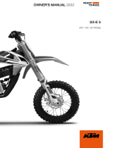 KTM SX-E 5 2022 取扱説明書