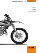 KTM 150 SX 2018 取扱説明書