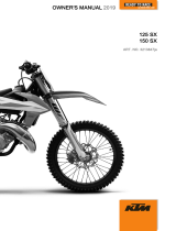 KTM 125 SX 2019 取扱説明書