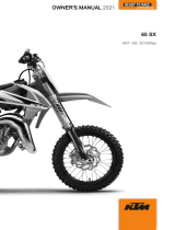 KTM 65 SX 2021 取扱説明書