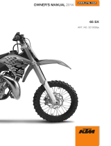 KTM 65 SX 2014 取扱説明書