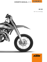 KTM 65 SX 2016 取扱説明書