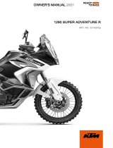 KTM 1290 Super Adventure R 2021 取扱説明書