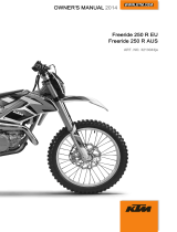KTM Freeride 250 R 2014 取扱説明書