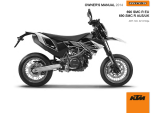 KTM 690 SMC R 2014 取扱説明書