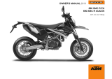 KTM 690 SMC R 2013 取扱説明書