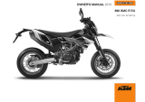 KTM 690 SMC R 2015 取扱説明書