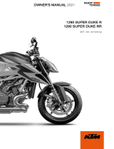 KTM 1290 Super Duke R 2021 取扱説明書