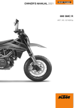 KTM 690 SMC R 2021 取扱説明書