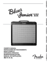 Fender Hot Rod Blues-Junior III 取扱説明書