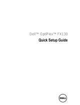 Dell OptiPlex FX130 Quick Setup Manual