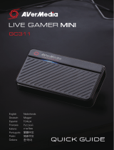 Avermedia Live Gamer MINI GC311 ユーザーマニュアル
