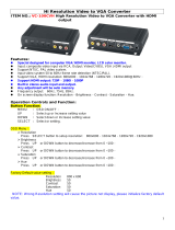 Sunbox VC100CVH ユーザーマニュアル