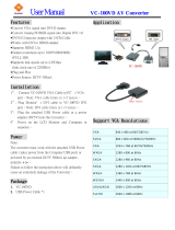 Sunbox VC100VD ユーザーマニュアル