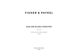 Fisher & Paykel FISHER PAYKEL CG903DLPGB1 Gas on Glass Cooktop ユーザーガイド