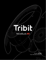 Tribit BTH95 True Wireless H1 Earbuds ユーザーマニュアル